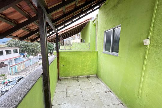 Varanda do Quarto de apartamento para alugar com 1 quarto, 36m² em Anchieta, Nilópolis