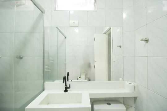 Banheiro de casa para alugar com 1 quarto, 50m² em Nossa Senhora do O, São Paulo