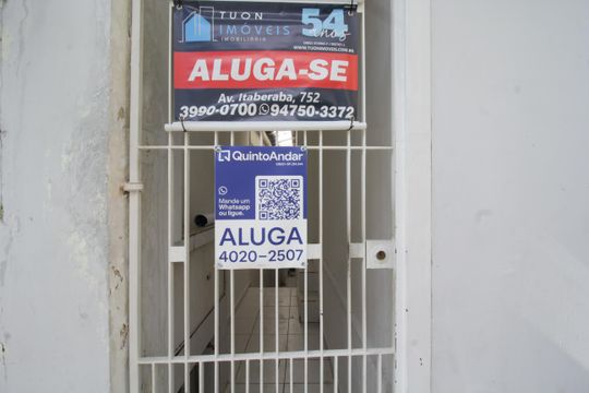 Plaquinha instalada dia 2 de setembro de 2026 código da plaquinha: BUJV-313 de casa para alugar com 1 quarto, 50m² em Nossa Senhora do O, São Paulo
