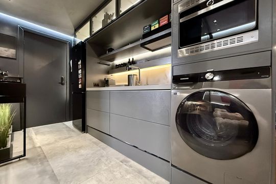 Espaço de Serviço de kitnet/studio para alugar com 1 quarto, 25m² em Vila Olímpia, São Paulo