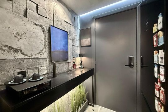 Cozinha de kitnet/studio para alugar com 1 quarto, 25m² em Vila Olímpia, São Paulo