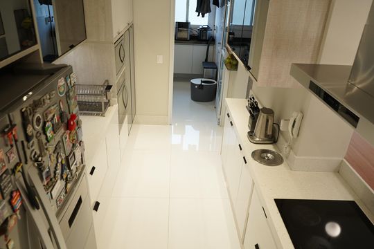 Cozinha de apartamento à venda com 3 quartos, 127m² em Parque São Jorge, São Paulo