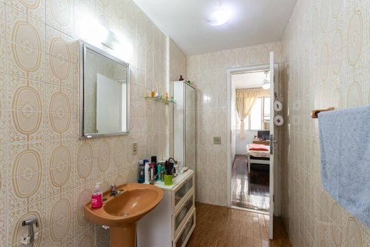 Banheiro Suíte de apartamento à venda com 3 quartos, 97m² em Tijuca, Rio de Janeiro