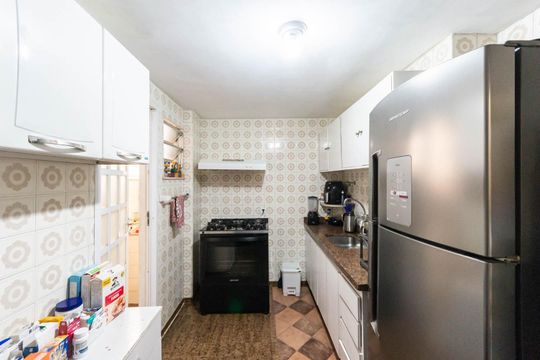 Cozinha de apartamento à venda com 3 quartos, 97m² em Tijuca, Rio de Janeiro