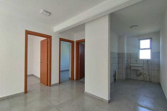 Sala de apartamento para alugar com 2 quartos, 48m² em Canudos, Novo Hamburgo