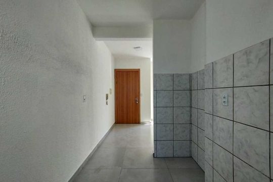 Cozinha de apartamento para alugar com 2 quartos, 48m² em Canudos, Novo Hamburgo