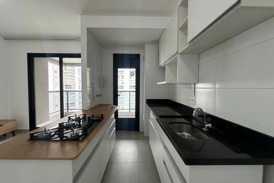 Cozinha de apartamento à venda com 3 quartos, 79m² em Bethaville I, Barueri