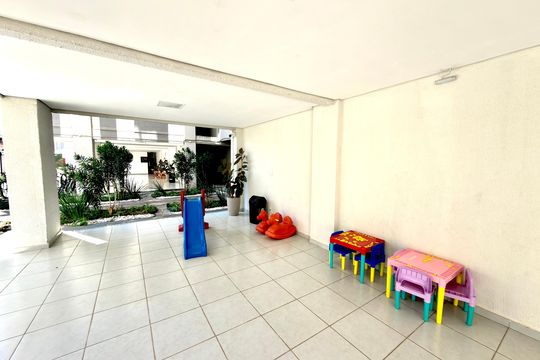 Área comum - Playground de apartamento para alugar com 2 quartos, 50m² em Chácara Contagem, Contagem