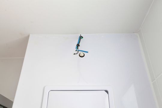 Banheiro Social de apartamento para alugar com 2 quartos, 50m² em Chácara Contagem, Contagem