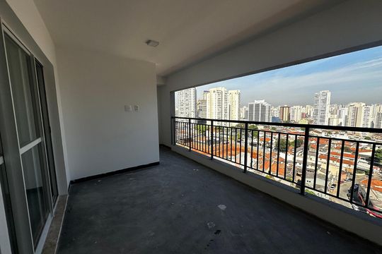 Varanda de apartamento à venda com 3 quartos, 87m² em Vila Dom Pedro I, São Paulo