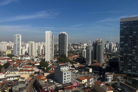 Vista de apartamento à venda com 3 quartos, 87m² em Vila Dom Pedro I, São Paulo
