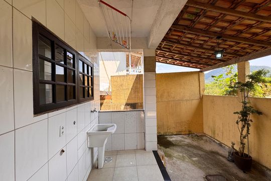 Cozinha e Área de Serviço de apartamento à venda com 3 quartos, 300m² em Vargem Grande, Rio de Janeiro