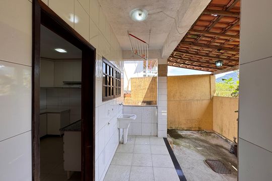 Cozinha e Área de Serviço de apartamento à venda com 3 quartos, 300m² em Vargem Grande, Rio de Janeiro
