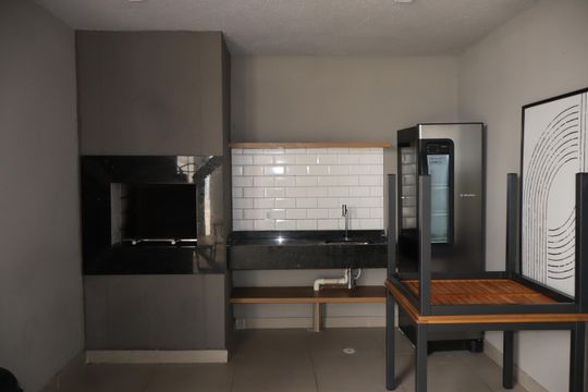 Área comum - Churrasqueira de apartamento para alugar com 2 quartos, 44m² em Vila Ema, São Paulo