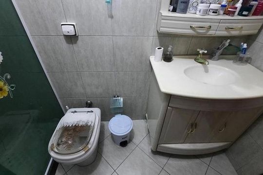 Banheiro de casa para alugar com 3 quartos, 208m² em Cosmorama, Mesquita