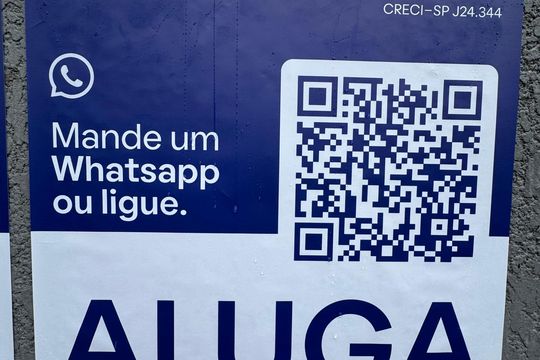PLACA GRANDE de kitnet/studio para alugar com 1 quarto, 32m² em São Pedro, Osasco