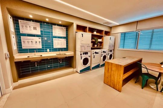 Área comum de apartamento à venda com 1 quarto, 41m² em Centro, Campinas