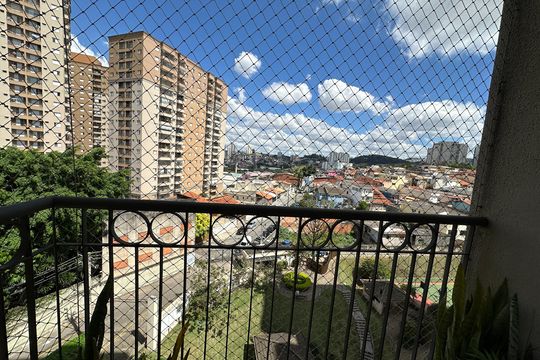 Varanda da Sala de apartamento para alugar com 2 quartos, 60m² em Jardim Tupanci, Barueri