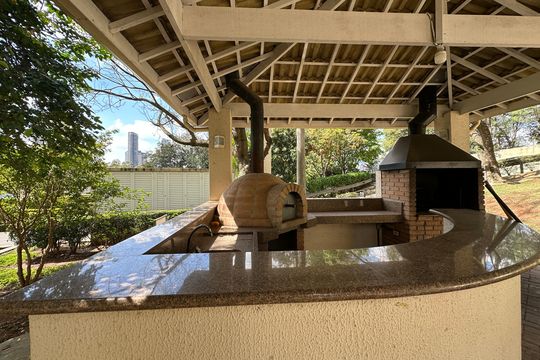 Área comum - Churrasqueira de apartamento para alugar com 2 quartos, 60m² em Jardim Tupanci, Barueri