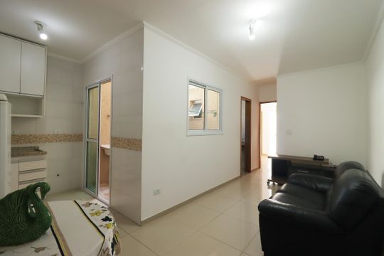 Apartamento à venda com 2 quartos, 50m² em Vila Alzira, Santo André