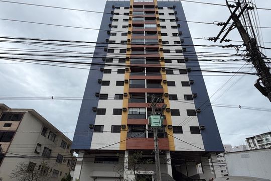 Fachada de apartamento para alugar com 3 quartos, 89m² em Boqueirão, Santos