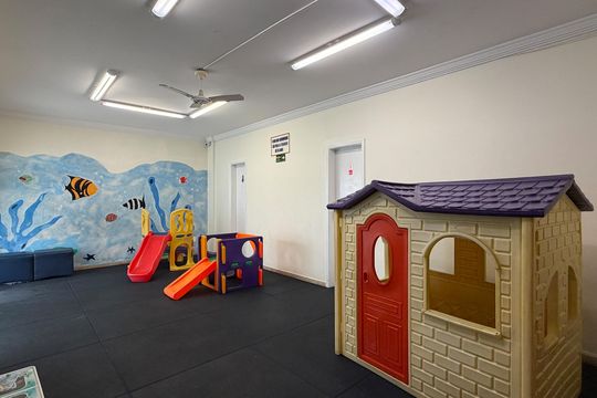 Área comum - Playground de apartamento para alugar com 3 quartos, 89m² em Boqueirão, Santos