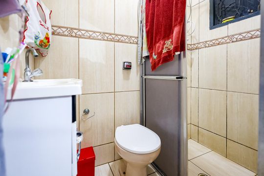 Banheiro da Suíte de casa à venda com 3 quartos, 195m² em Jardim Morada do Sol, Indaiatuba