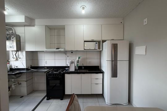 Cozinha de apartamento para alugar com 1 quarto, 30m² em Mooca, São Paulo