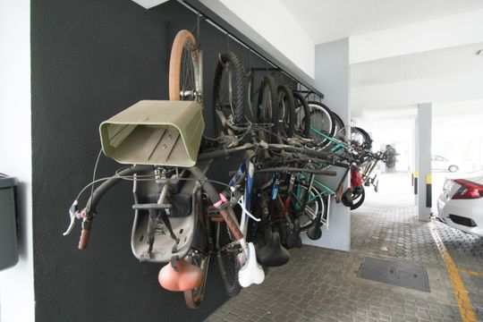 Bicicletario de apartamento para alugar com 3 quartos, 64m² em City América, São Paulo