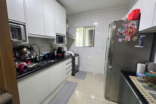 Cozinha de casa para alugar com 2 quartos, 120m² em Catiapoã, São Vicente