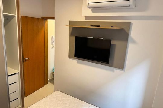 Quarto de apartamento para alugar com 1 quarto, 29m² em Moema, São Paulo