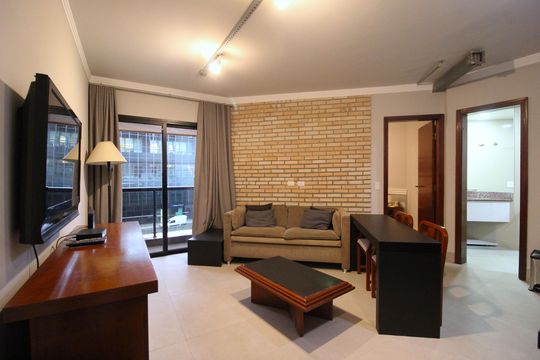 Apartamento para alugar com 1 quarto, 58m² em Itaim Bibi, São Paulo