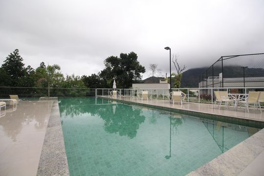 Área comum - Piscina de apartamento à venda com 2 quartos, 80m² em Jacarepaguá, Rio de Janeiro