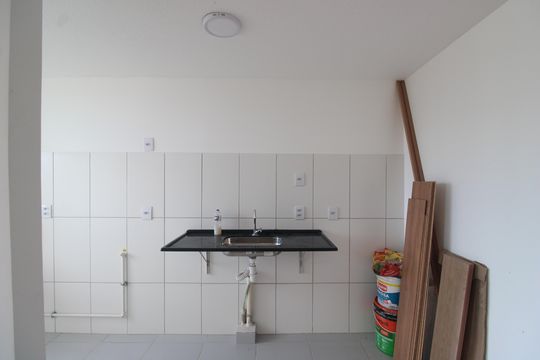Cozinha de apartamento à venda com 2 quartos, 80m² em Jacarepaguá, Rio de Janeiro