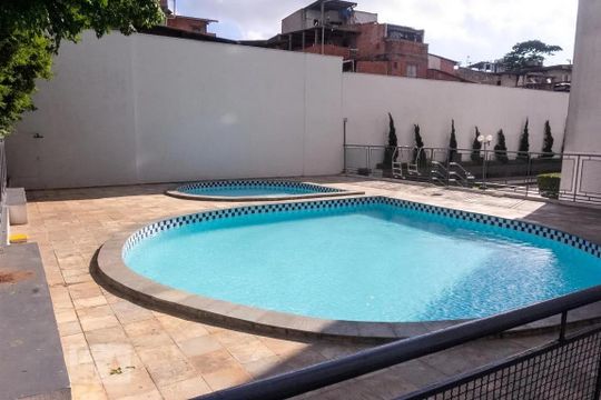 Piscina de apartamento à venda com 2 quartos, 56m² em Jardim Melo, Diadema