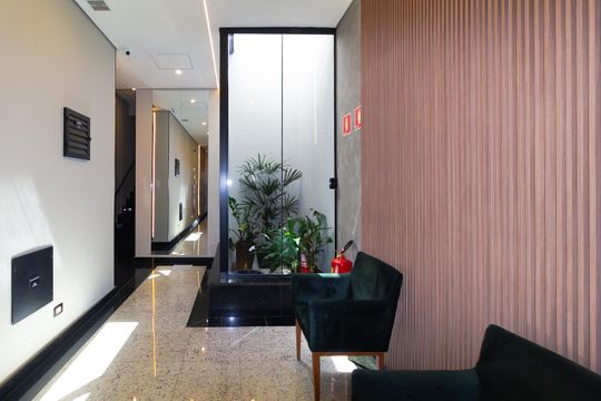 Hall social de apartamento para alugar com 1 quarto, 31m² em Parque da Vila Prudente, São Paulo