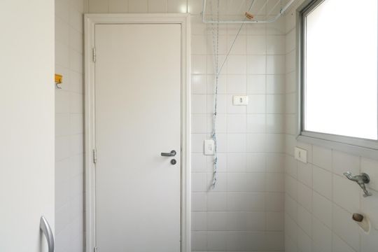 Área de Serviço de apartamento à venda com 2 quartos, 66m² em Santa Paula, São Caetano do Sul