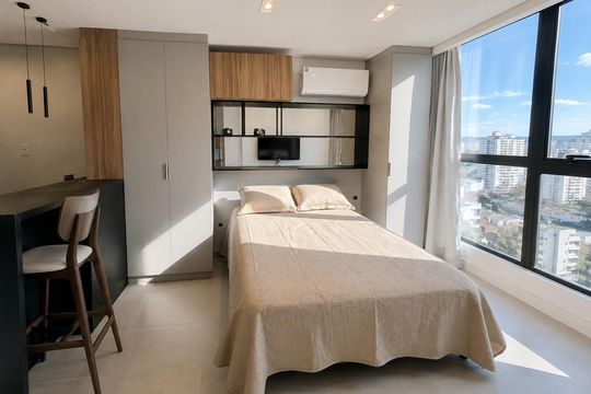 Quarto de apartamento para alugar com 1 quarto, 34m² em Trindade, Florianópolis