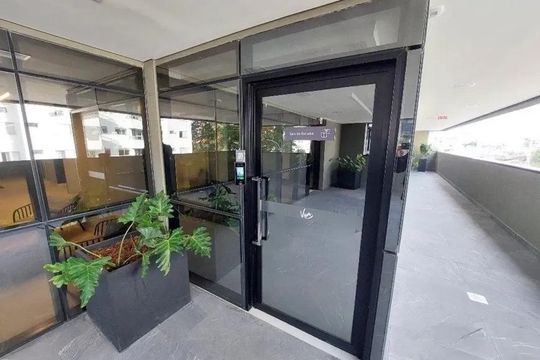 Área externa de apartamento para alugar com 1 quarto, 34m² em Trindade, Florianópolis