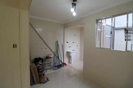 Cozinha de apartamento à venda com 2 quartos, 48m² em Vila Ema, São Paulo