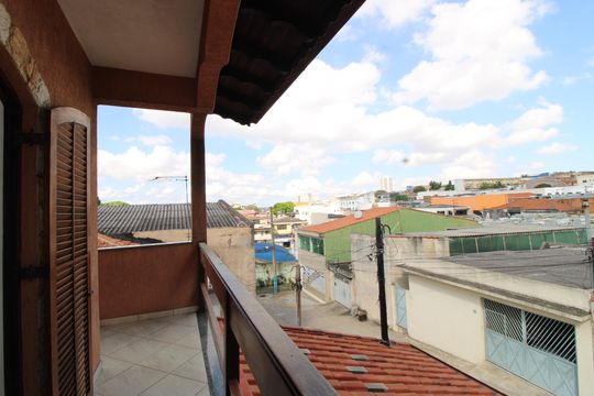 Varanda do quarto 3 de casa à venda com 3 quartos, 88m² em Vila São Silvestre (zona Leste), São Paulo