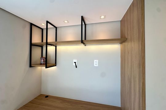 Studio de kitnet/studio para alugar com 1 quarto, 24m² em Jardim das Acacias, São Paulo