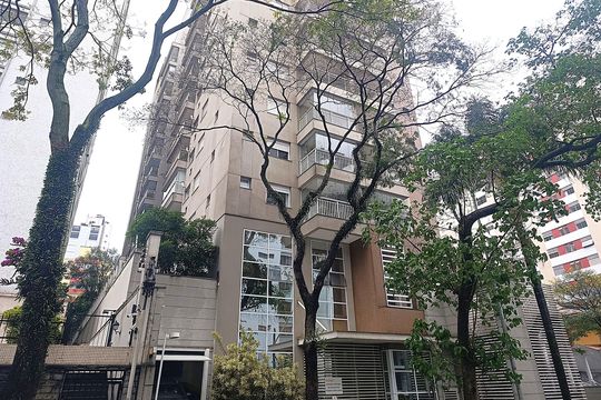 Fachada de apartamento à venda com 2 quartos, 55m² em Bela Vista, São Paulo