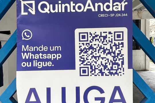 Placa de casa para alugar com 2 quartos, 58m² em Vila Camilópolis, Santo André