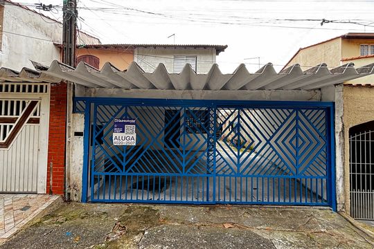 Fachada de casa para alugar com 2 quartos, 58m² em Vila Camilópolis, Santo André