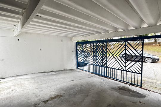 Quintal - Garagem de casa para alugar com 2 quartos, 58m² em Vila Camilópolis, Santo André
