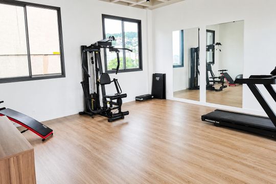 Área externa de kitnet/studio para alugar com 1 quarto, 37m² em Pantanal, Florianópolis