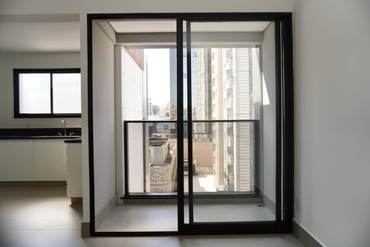 Varanda da Sala de apartamento à venda com 3 quartos, 158m² em São Lucas, Belo Horizonte