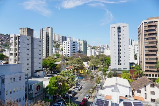 Suíte - Vista de apartamento à venda com 3 quartos, 87m² em São Lucas, Belo Horizonte