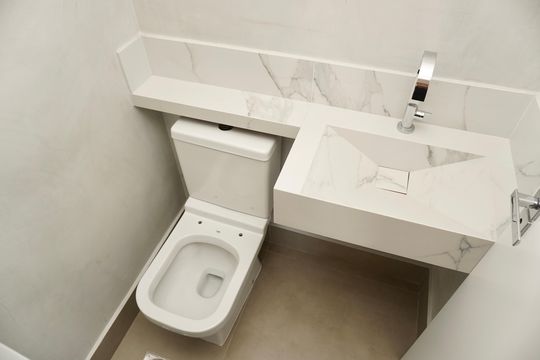 Lavabo de apartamento à venda com 3 quartos, 87m² em São Lucas, Belo Horizonte